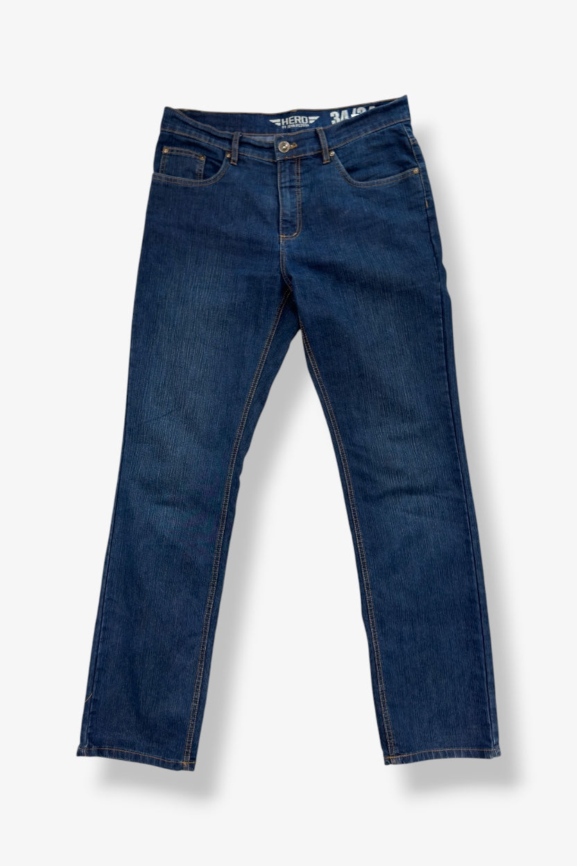Straight Leg Washed Jeans