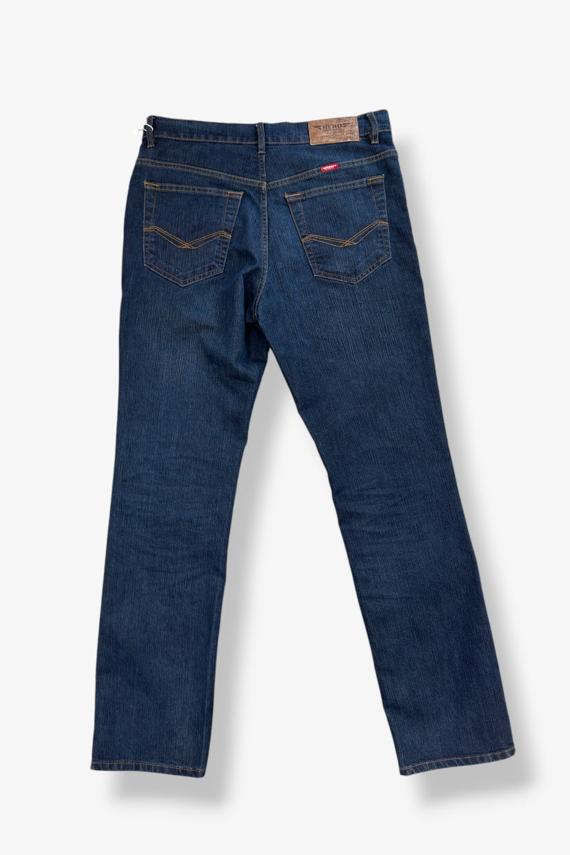 Straight Leg Washed Jeans