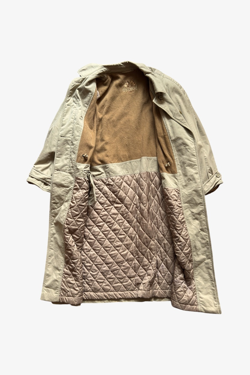 Dark Beige Trench Coat