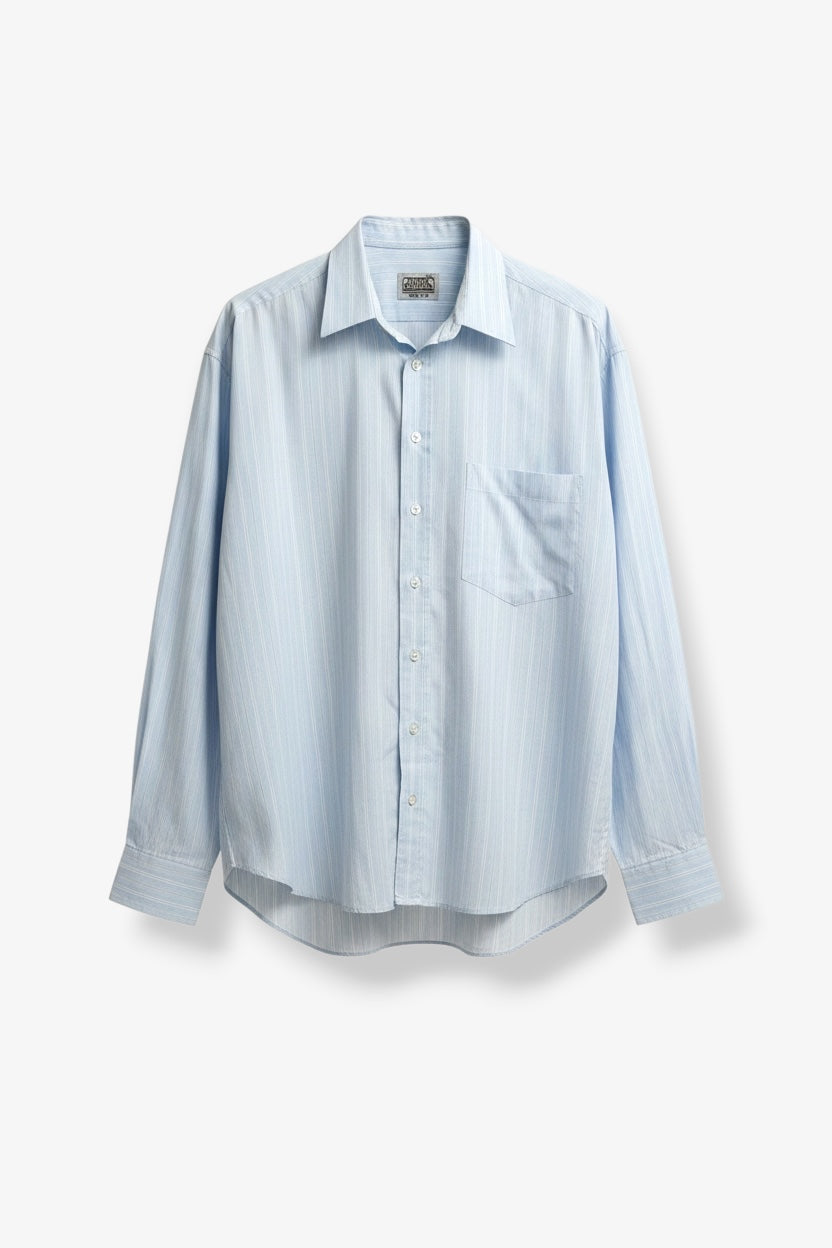 Striped Baby Blue