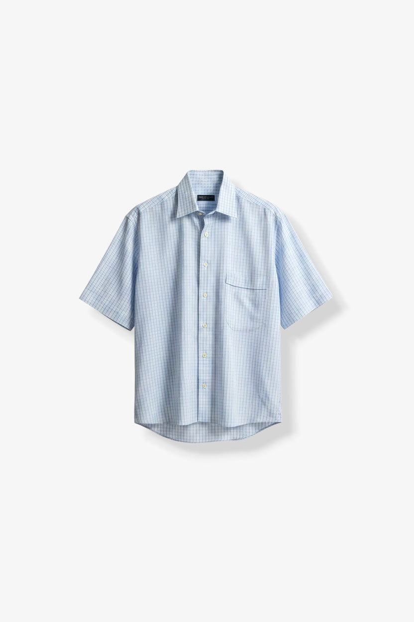 Plaid Cropped Shirt