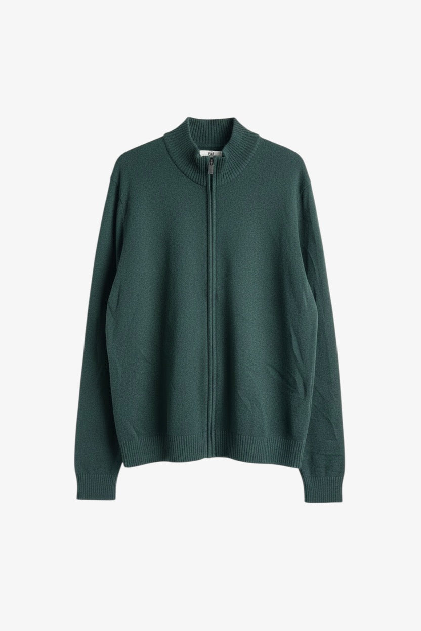 Forest Green Zip Up