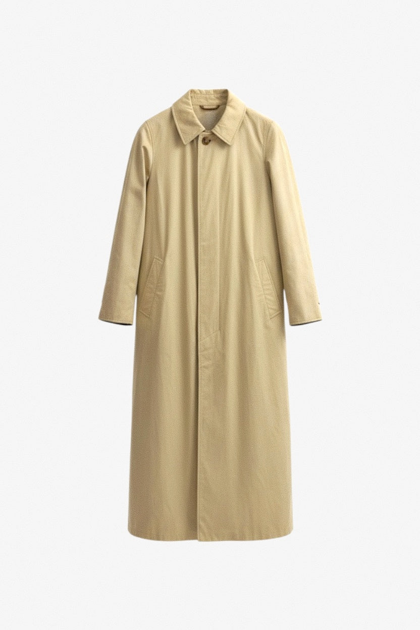Maxi Light Beige Trench