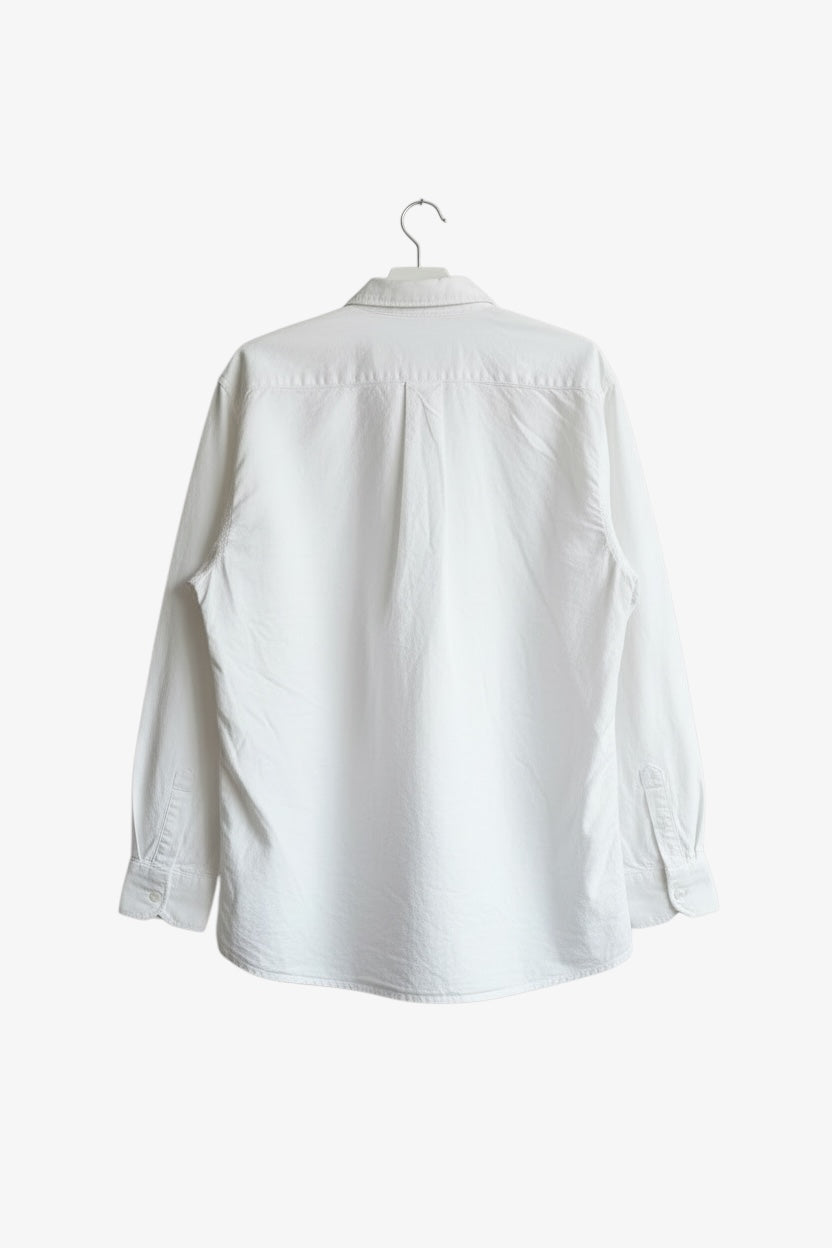 Pearl White Overshirt