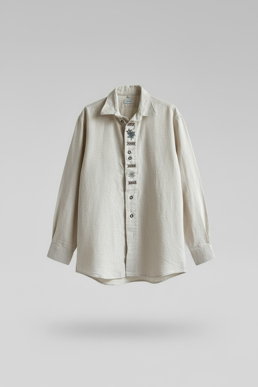 Dark Cream Overshirt