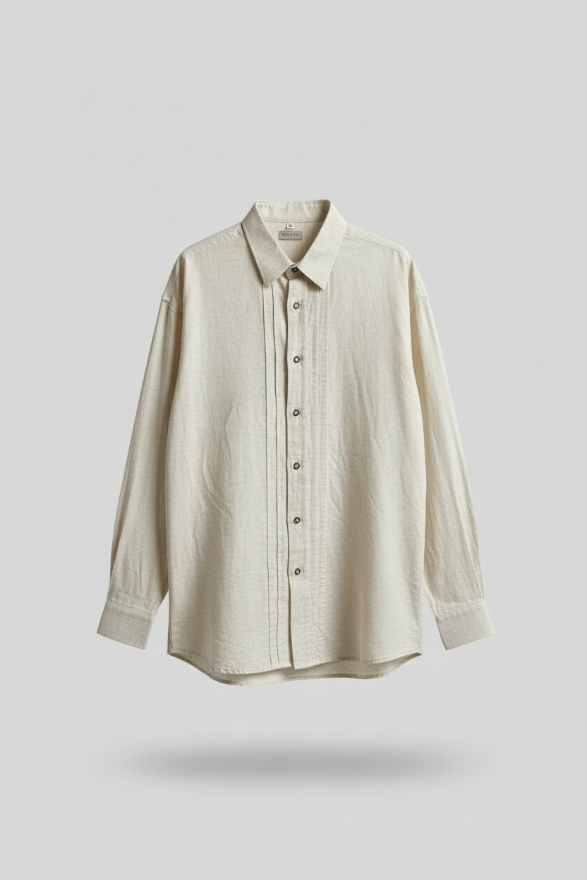 Dark Cream Overshirt