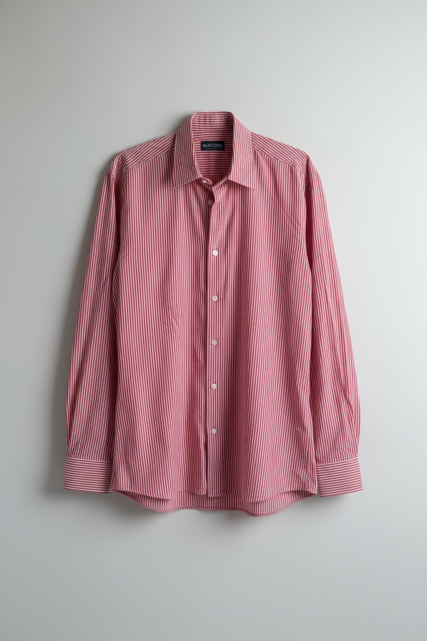Dusty Red Striped