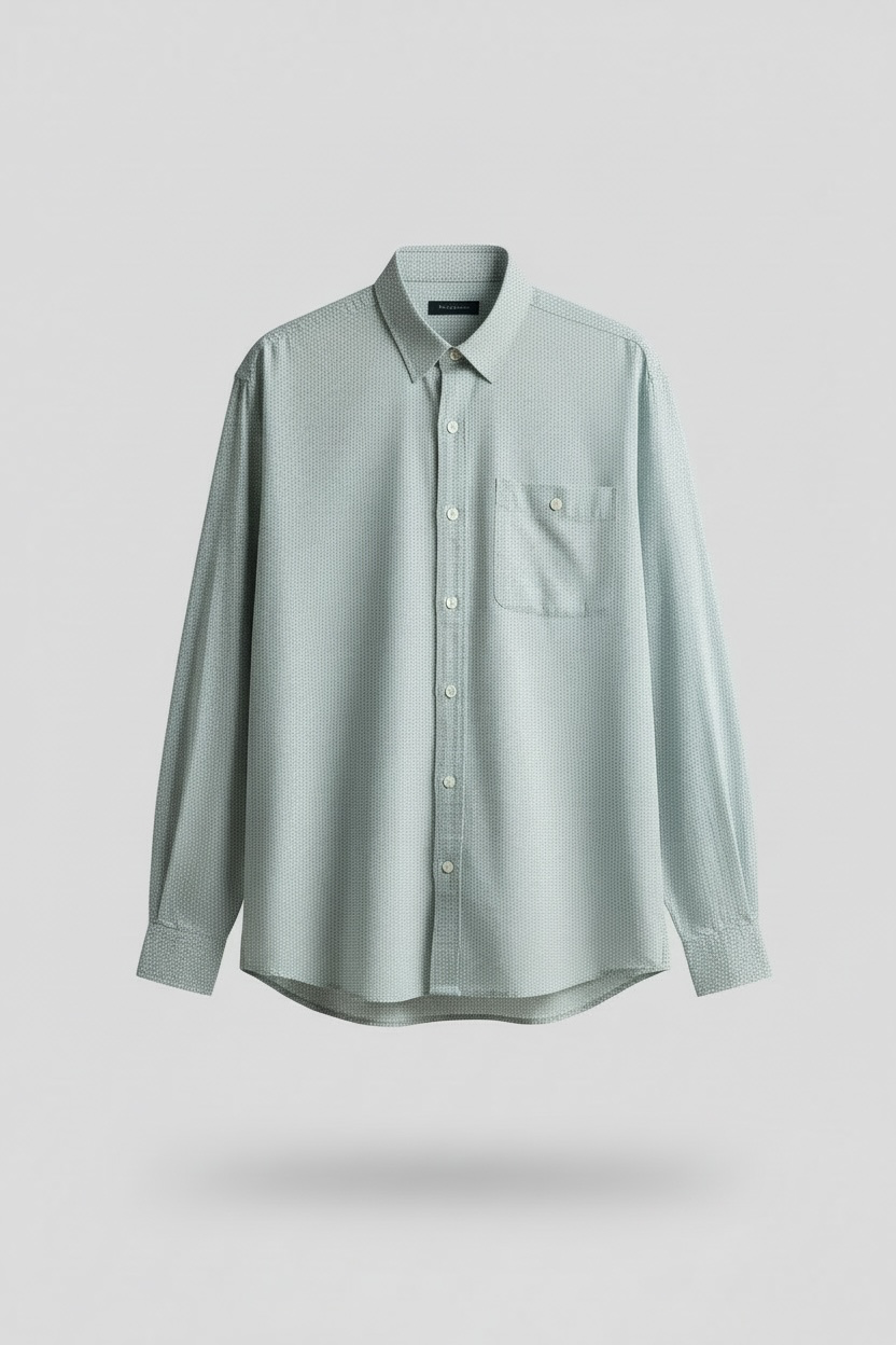 Sage Green Patterned