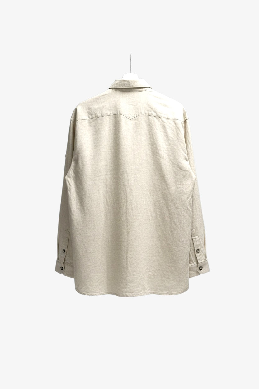 Dark Cream Overshirt
