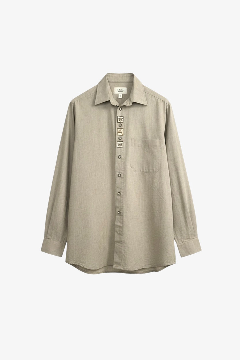 Taupe Overshirt