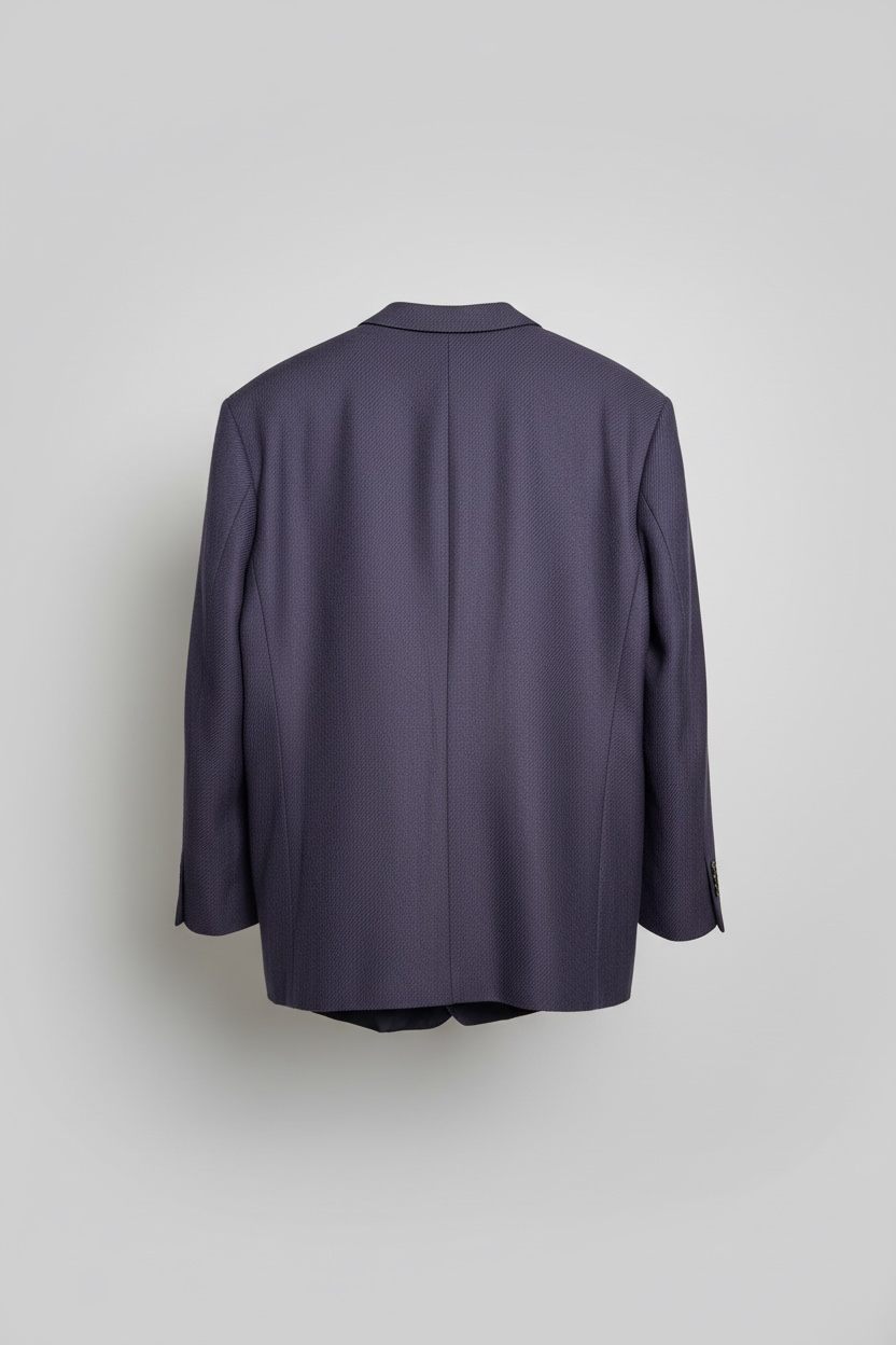 Plum Cross Button