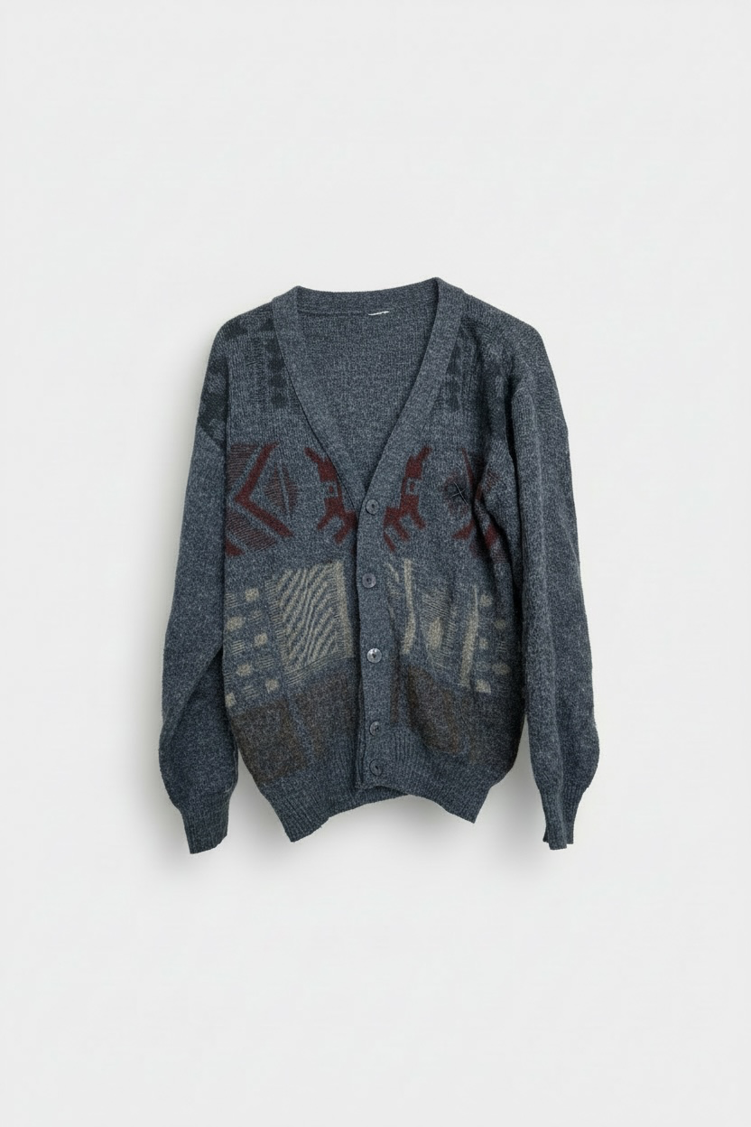 Geometrical Cardigan