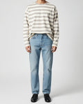 Straight Fit Washed Jeans